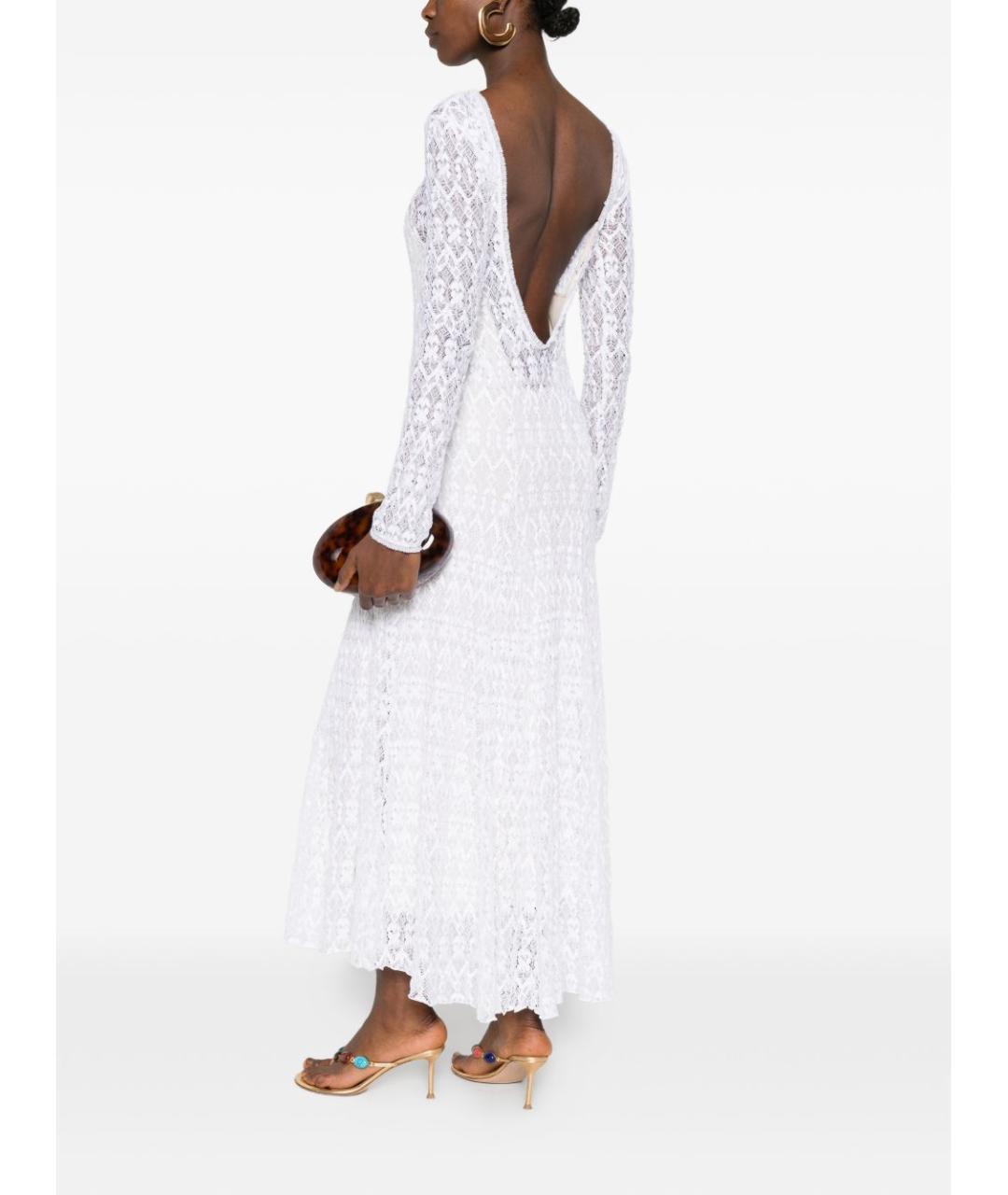 FORTE FORTE Белое хлопковое платье, фото 5