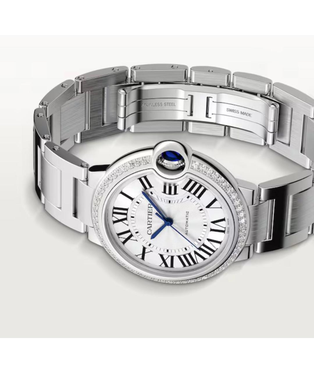 CARTIER Серебряные металлические часы, фото 2