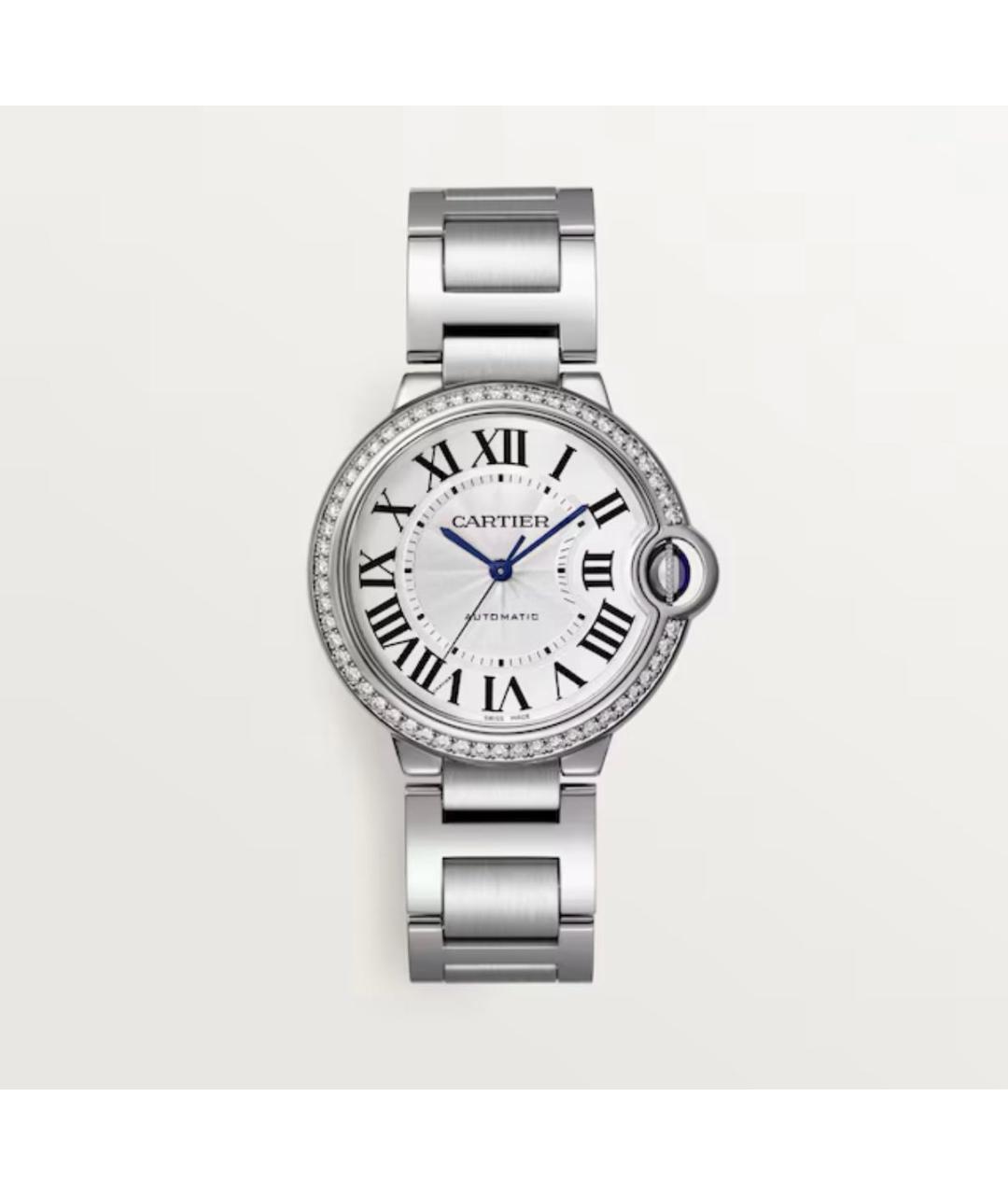 CARTIER Серебряные металлические часы, фото 4