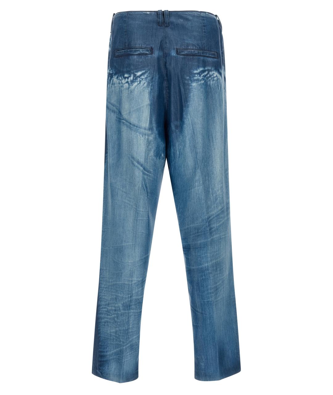 DIESEL Синие прямые джинсы, фото 2