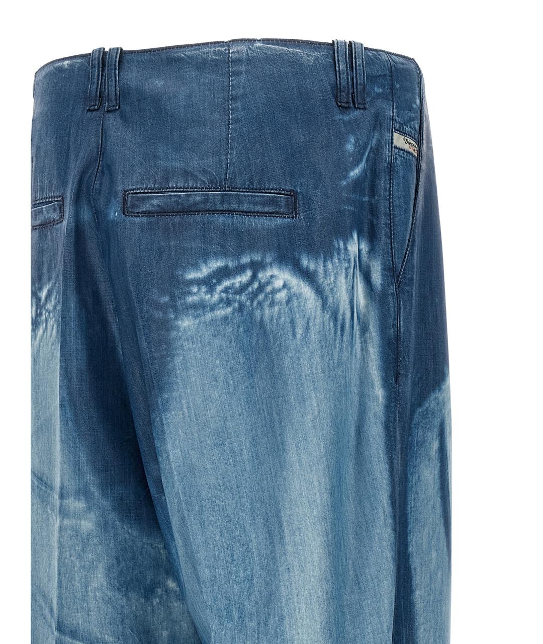 DIESEL Синие прямые джинсы, фото 4
