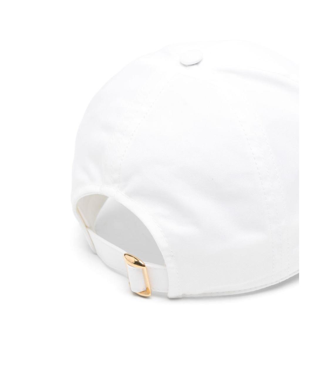 CELINE Белая хлопковая кепка, фото 2