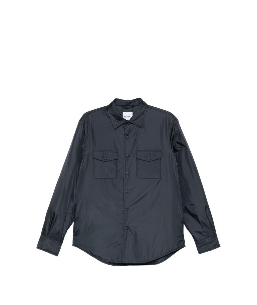 ASPESI Синяя кэжуал рубашка, фото 1