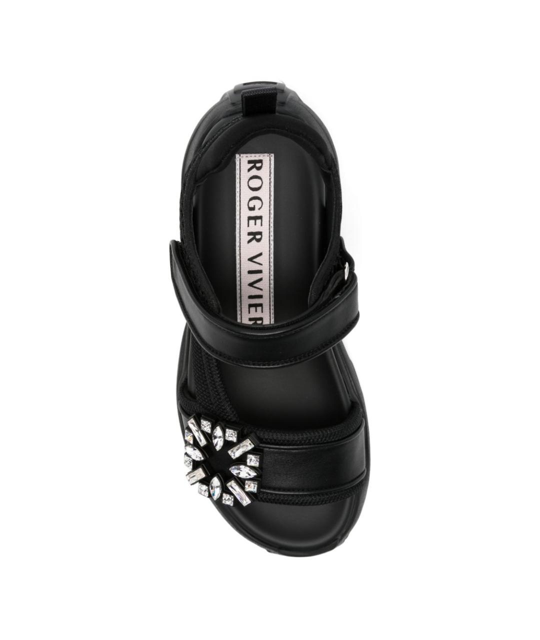 ROGER VIVIER Черные босоножки, фото 4