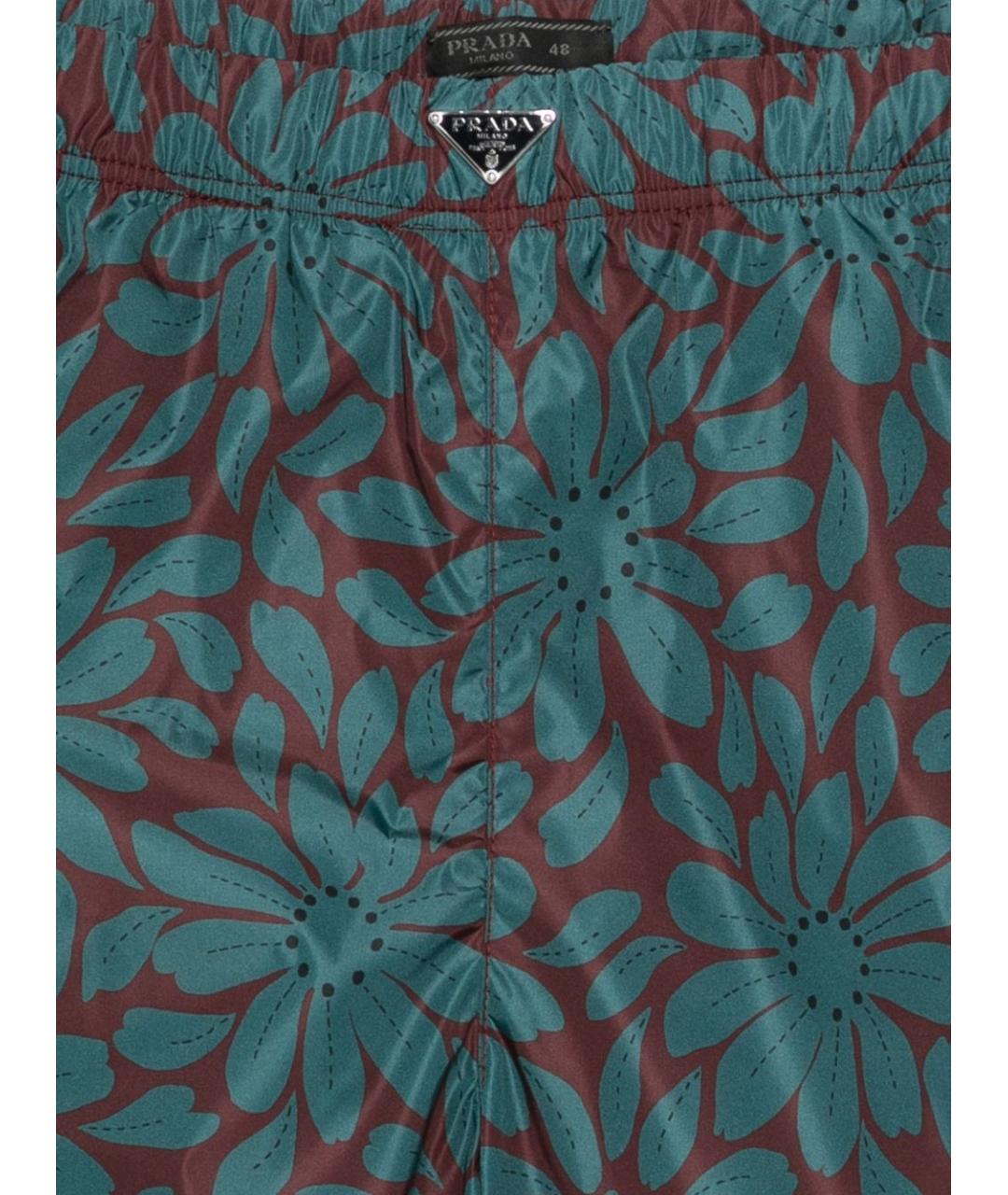 PRADA Мульти полиамидовые шорты, фото 2
