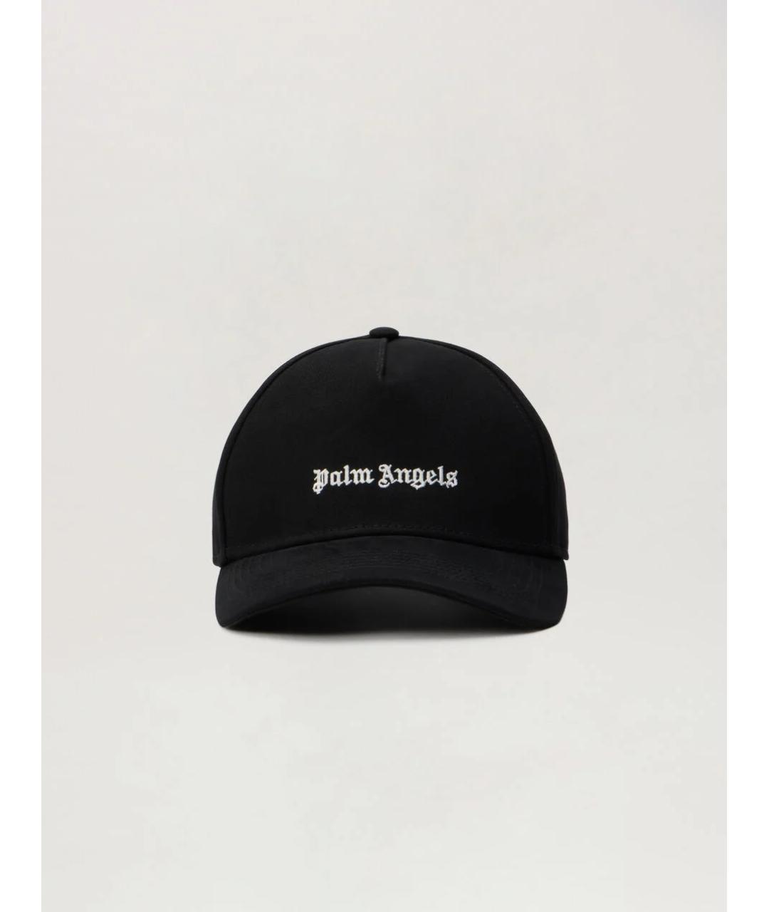 PALM ANGELS Черная хлопковая кепка/бейсболка, фото 4