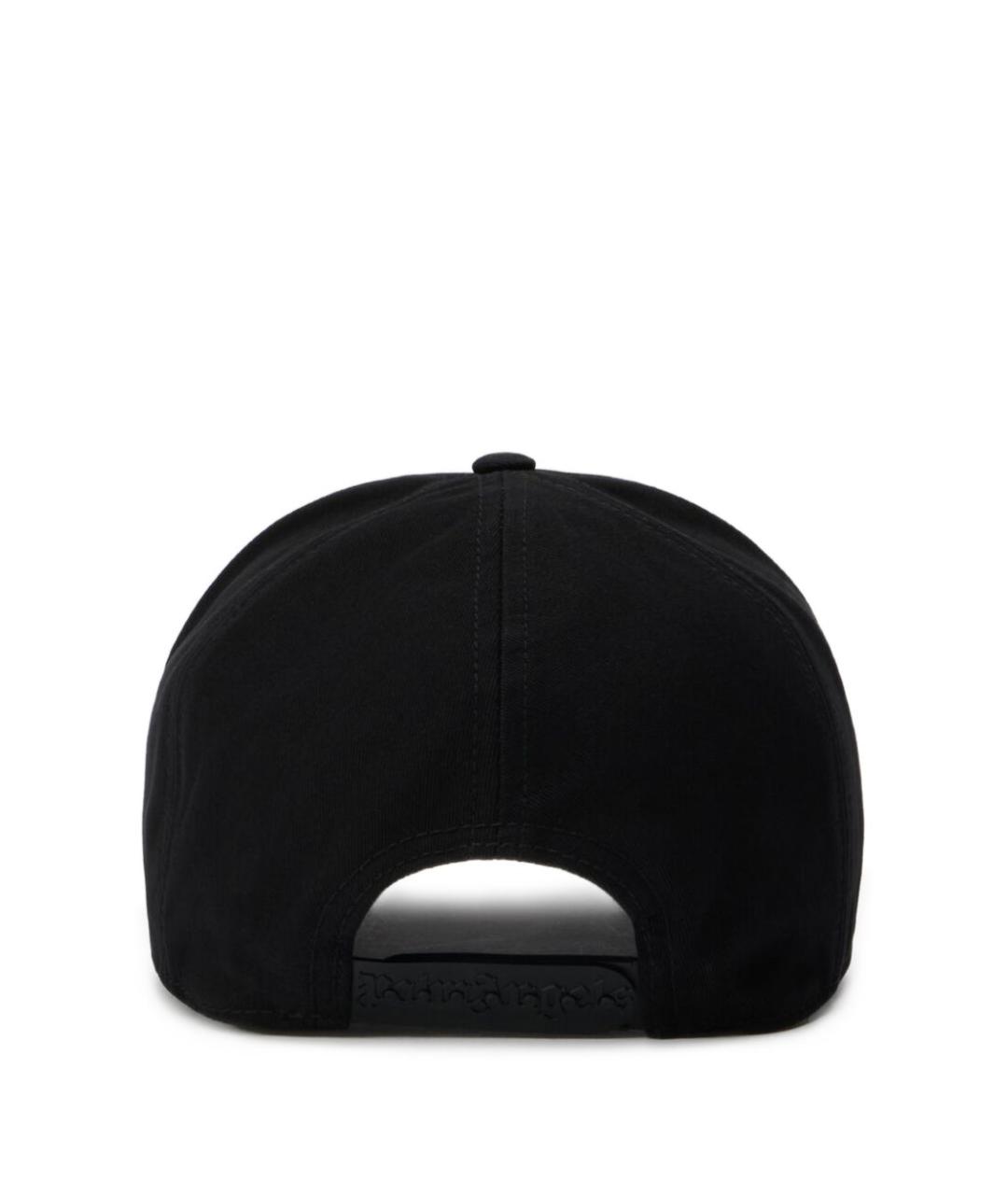 PALM ANGELS Черная хлопковая кепка/бейсболка, фото 2