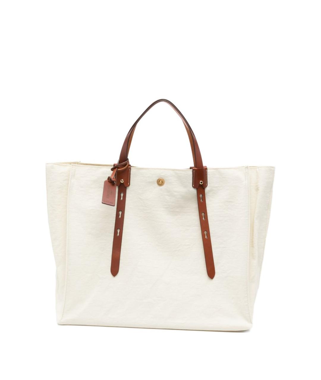 ROBERTA PIERI Белая сумка тоут, фото 1