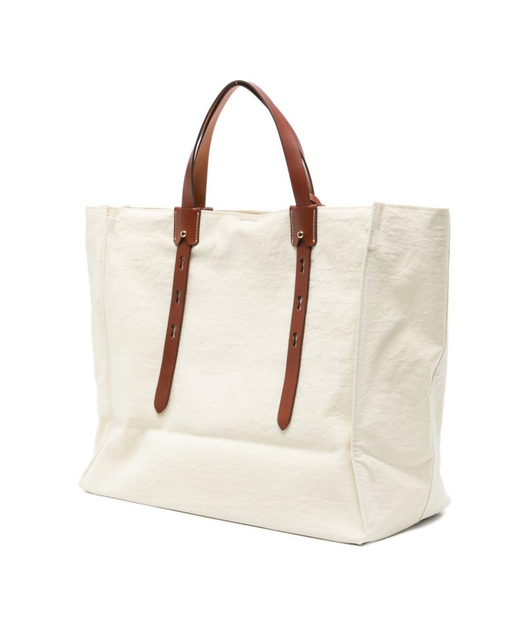 ROBERTA PIERI Белая сумка тоут, фото 3