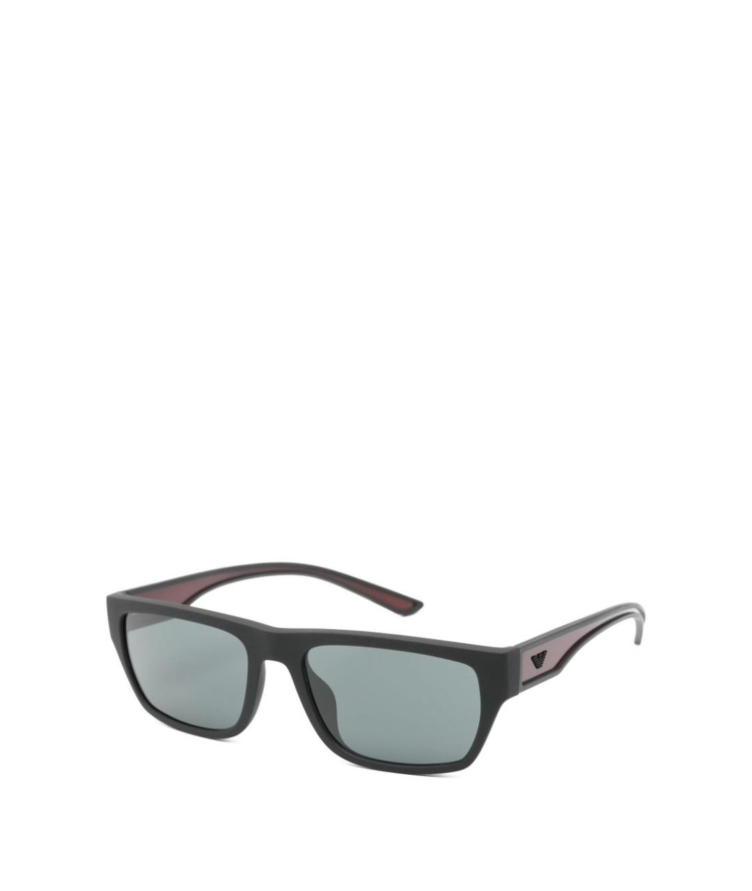 EMPORIO ARMANI Черные солнцезащитные очки, фото 1