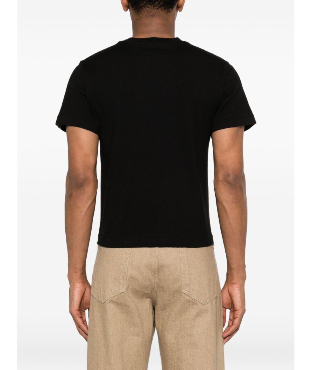 EXTREME CASHMERE Черный хлопковый джемпер / свитер, фото 2