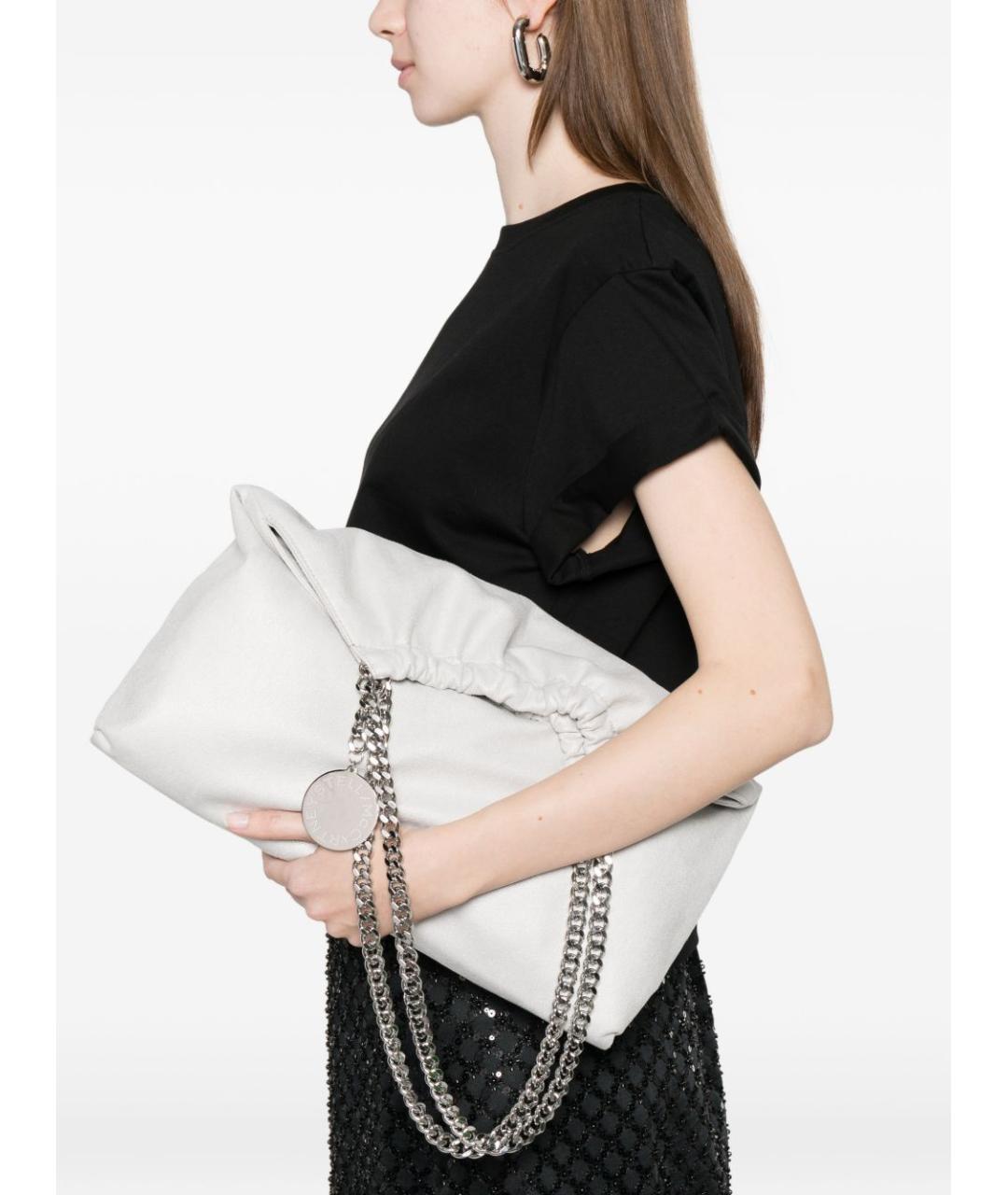 STELLA MCCARTNEY Серая сумка тоут, фото 3