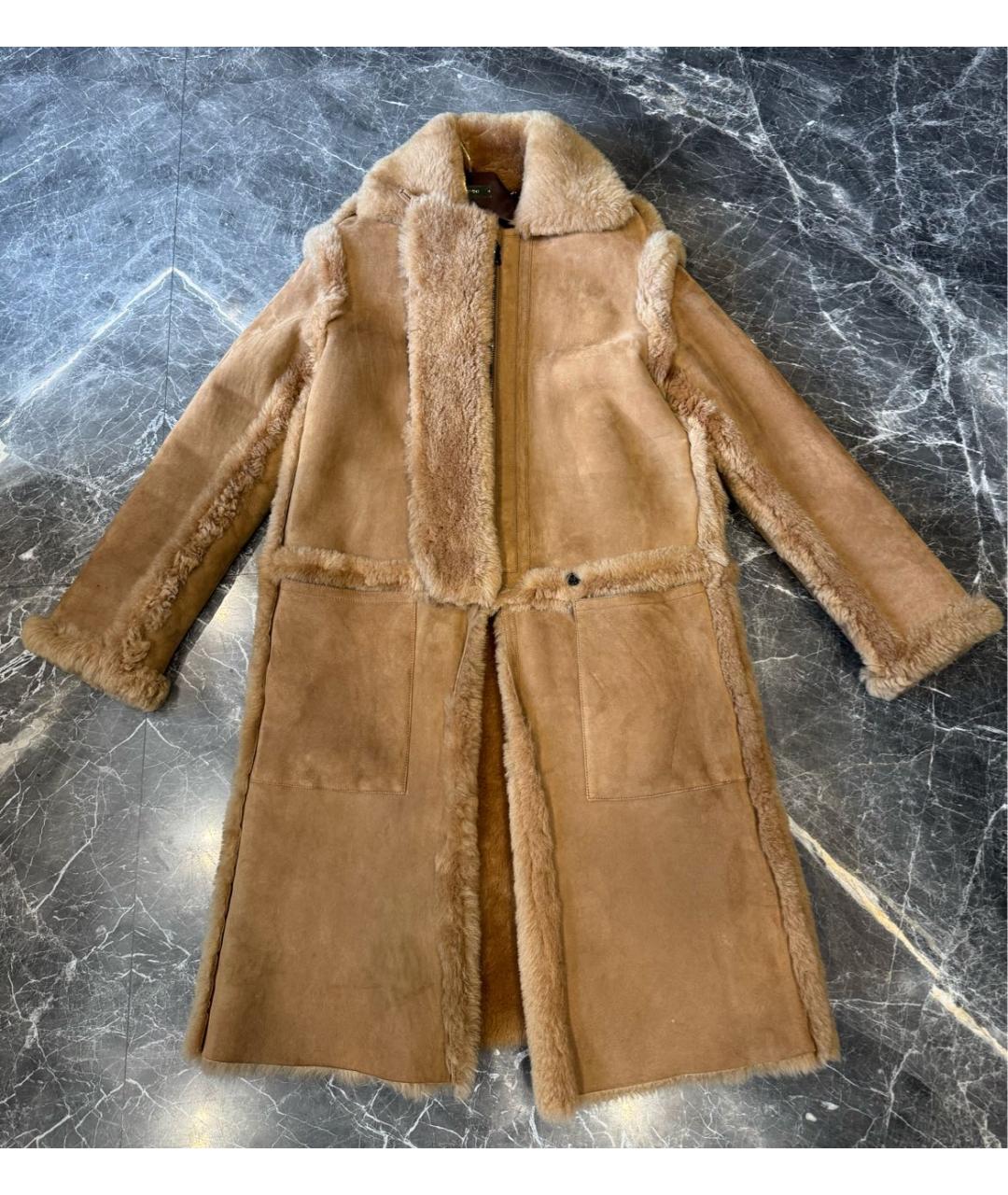 TOM FORD Бежевая дубленка, фото 5