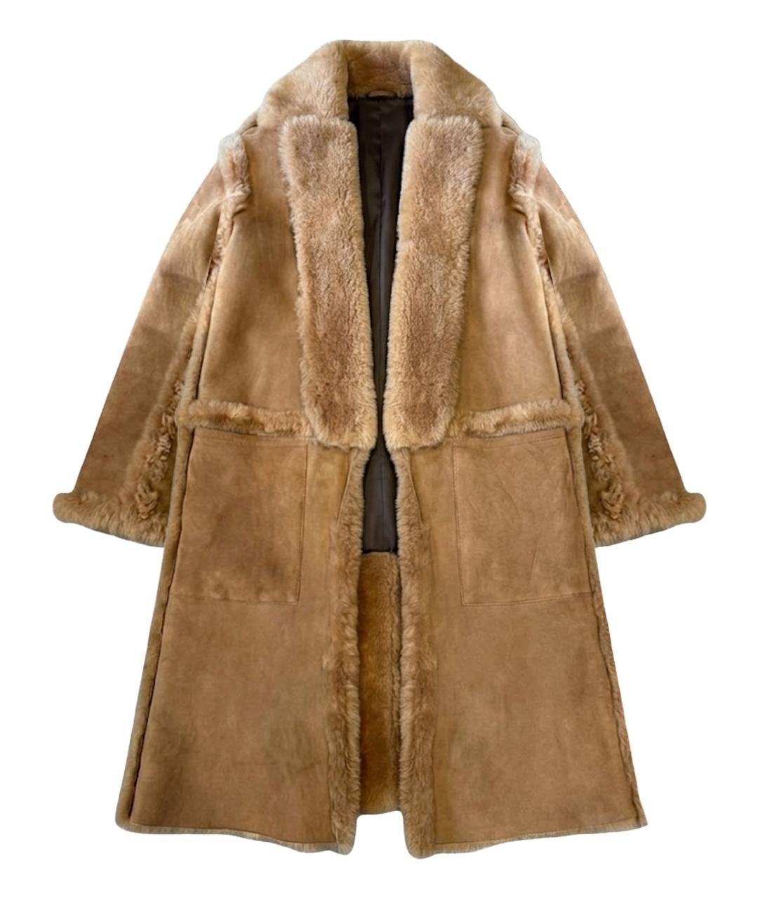 TOM FORD Бежевая дубленка, фото 1