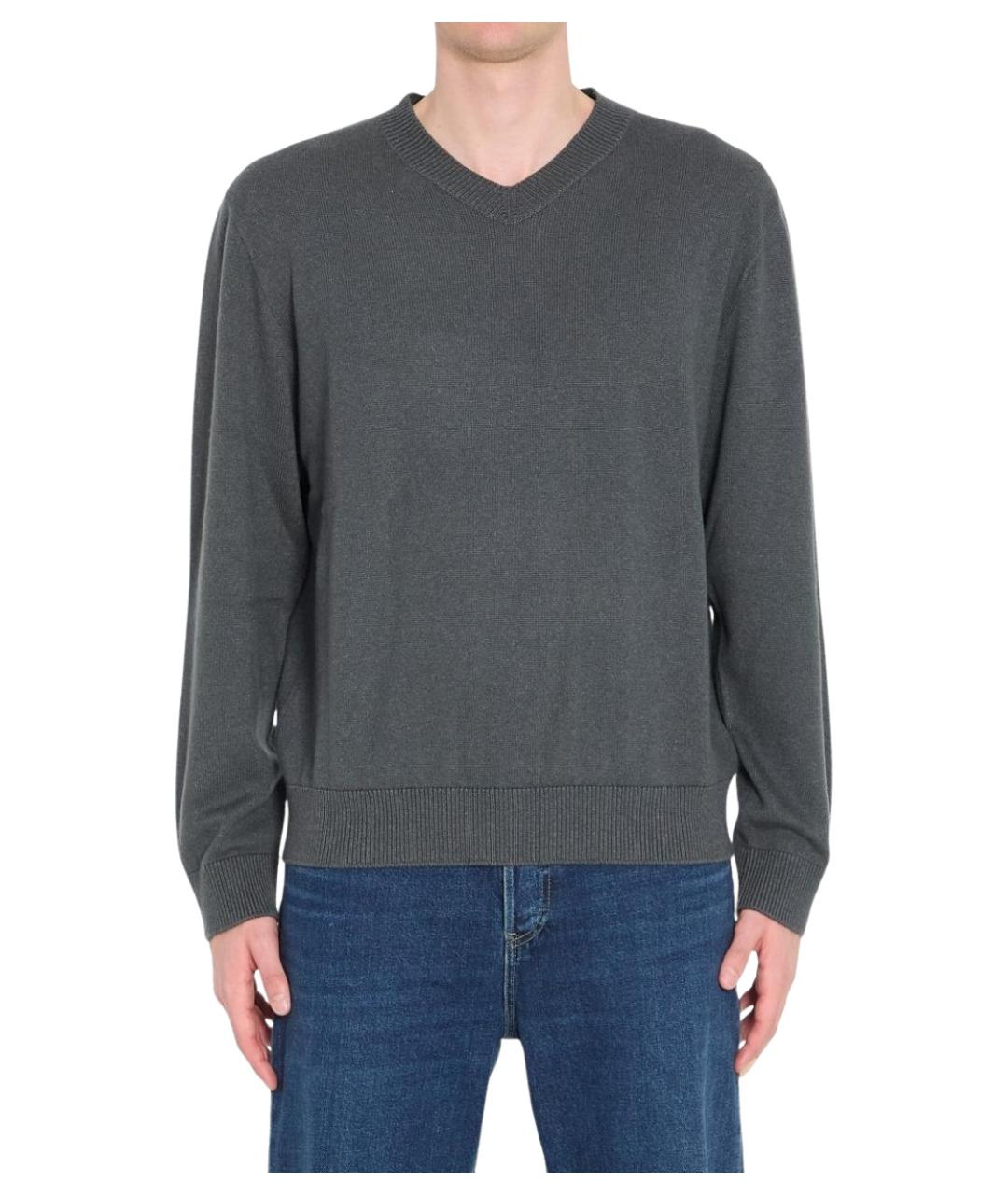 THE ROW Серый кашемировый джемпер / свитер, фото 1