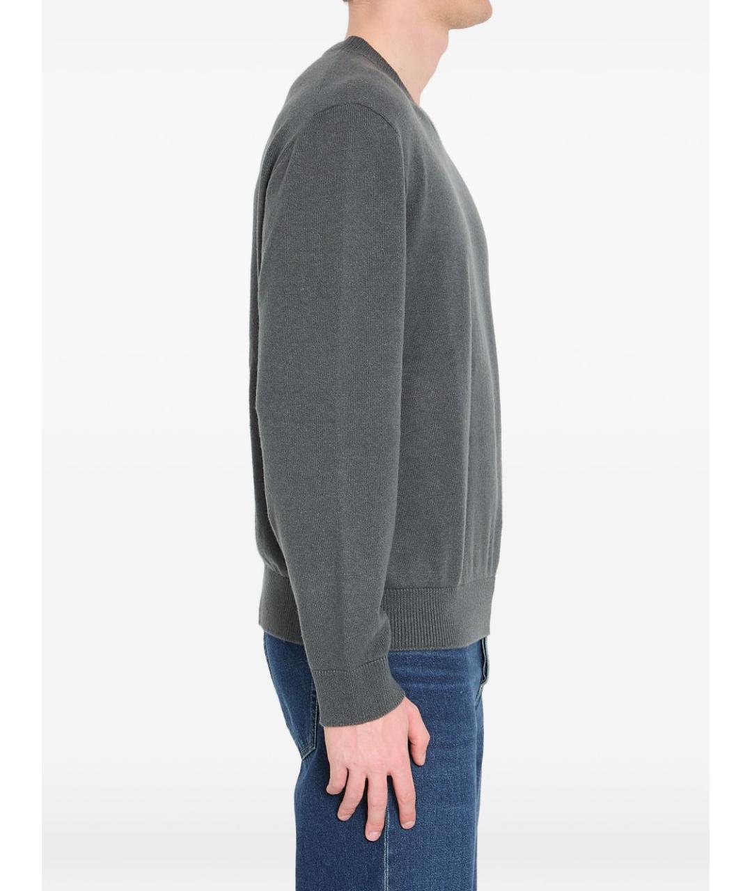 THE ROW Серый кашемировый джемпер / свитер, фото 4