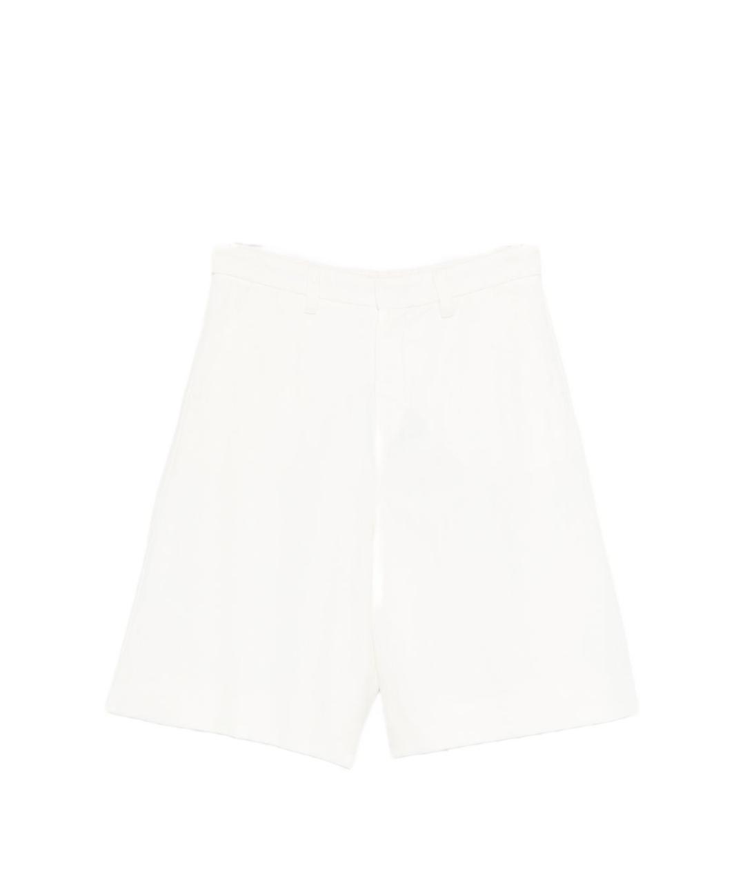 'S MAX MARA Белые хлопковые шорты, фото 1