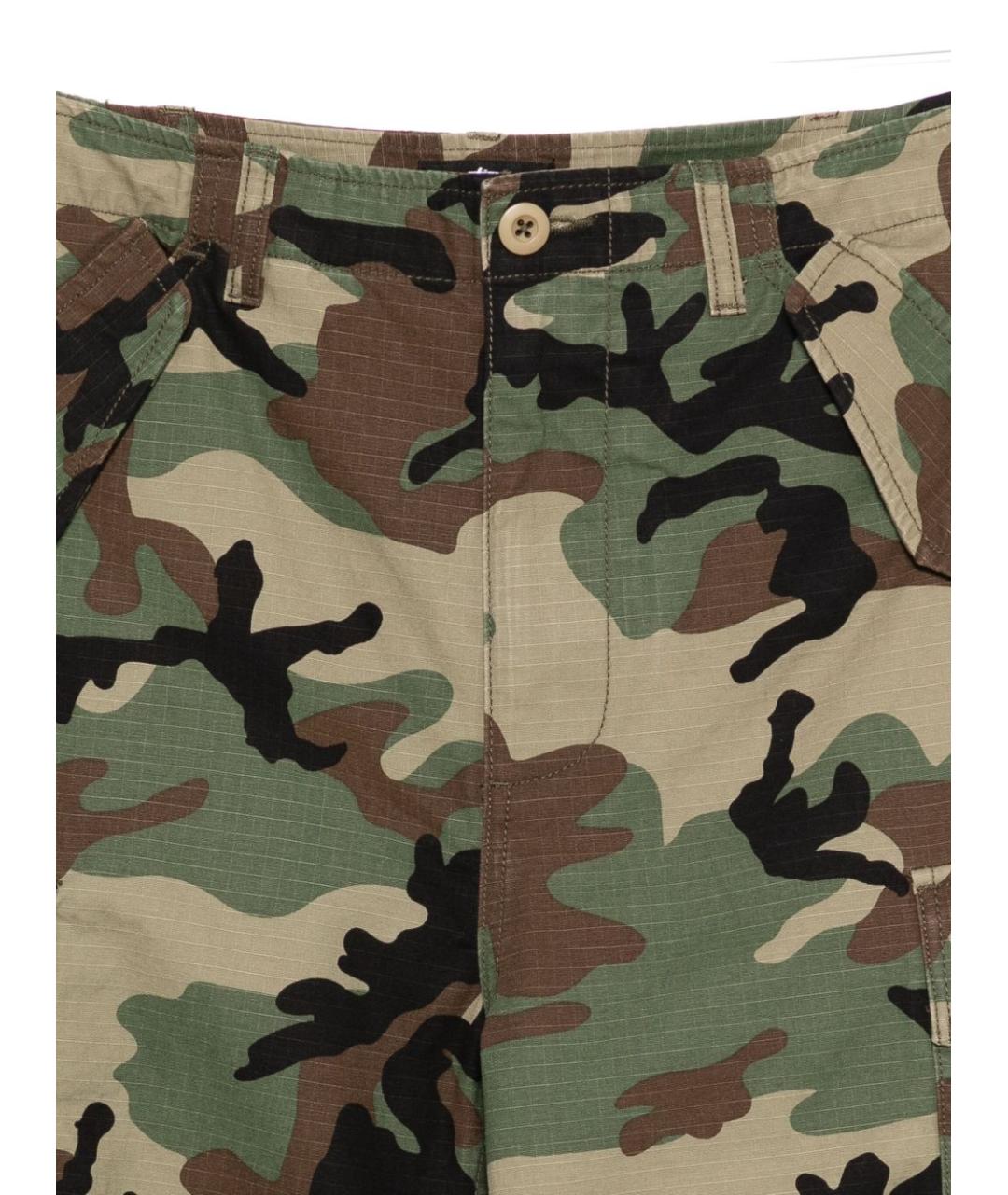 STUSSY Мульти хлопковые повседневные брюки, фото 2