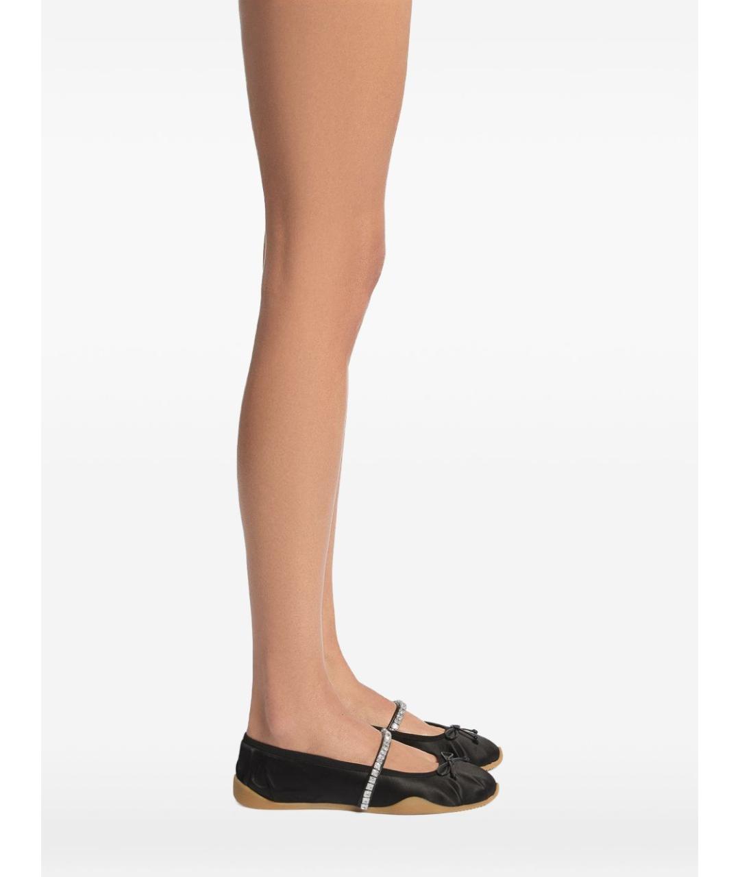 GIUSEPPE ZANOTTI DESIGN Черные балетки, фото 3