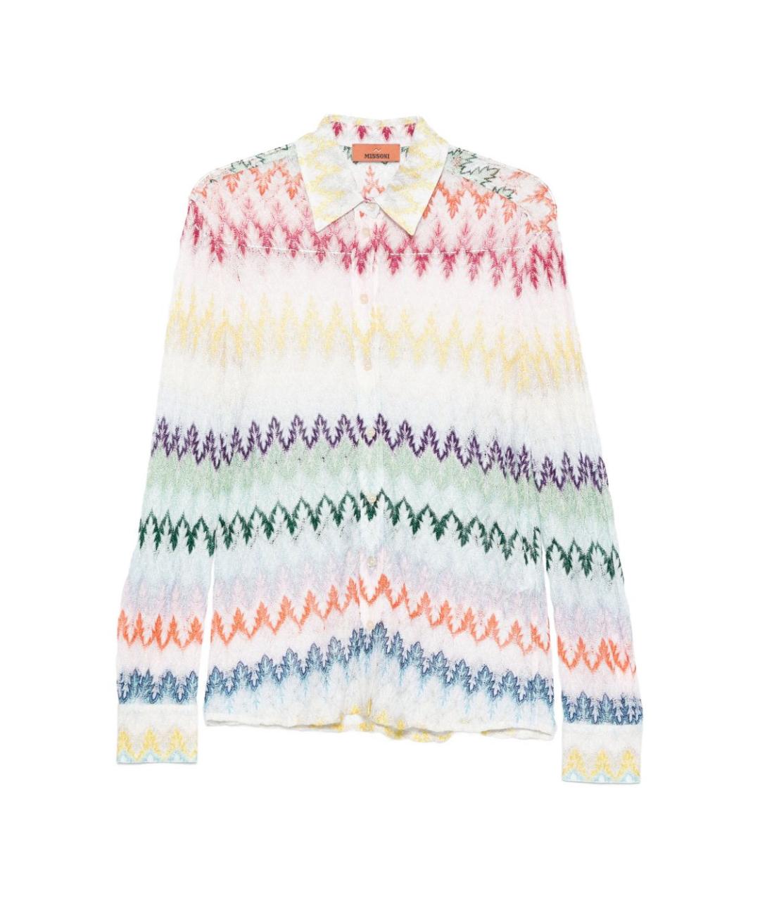 MISSONI Белая вискозная рубашка, фото 1