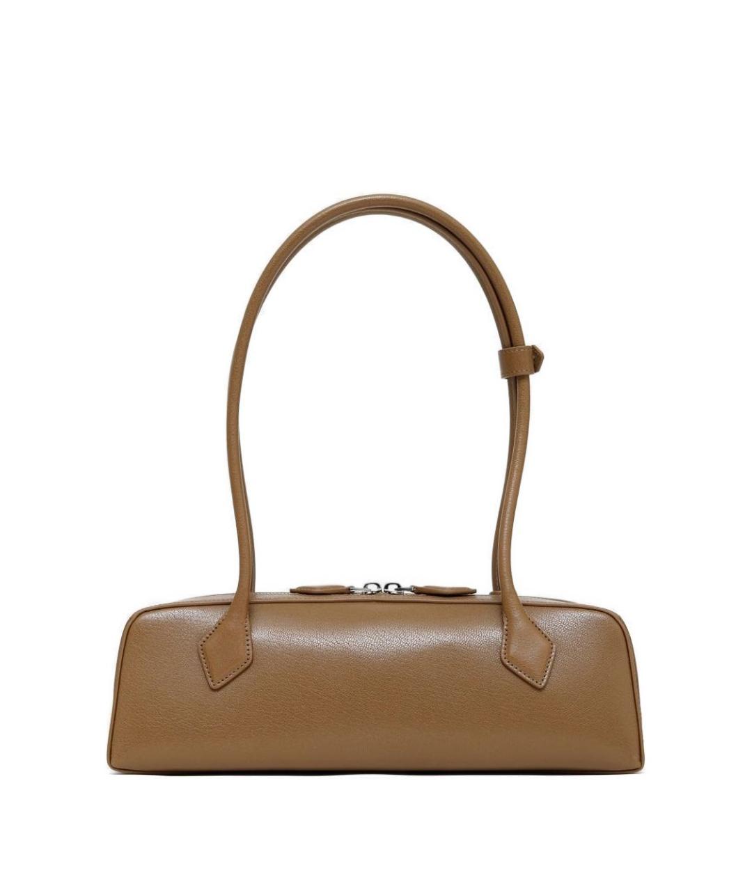 ALAIA Хаки кожаная сумка через плечо, фото 3