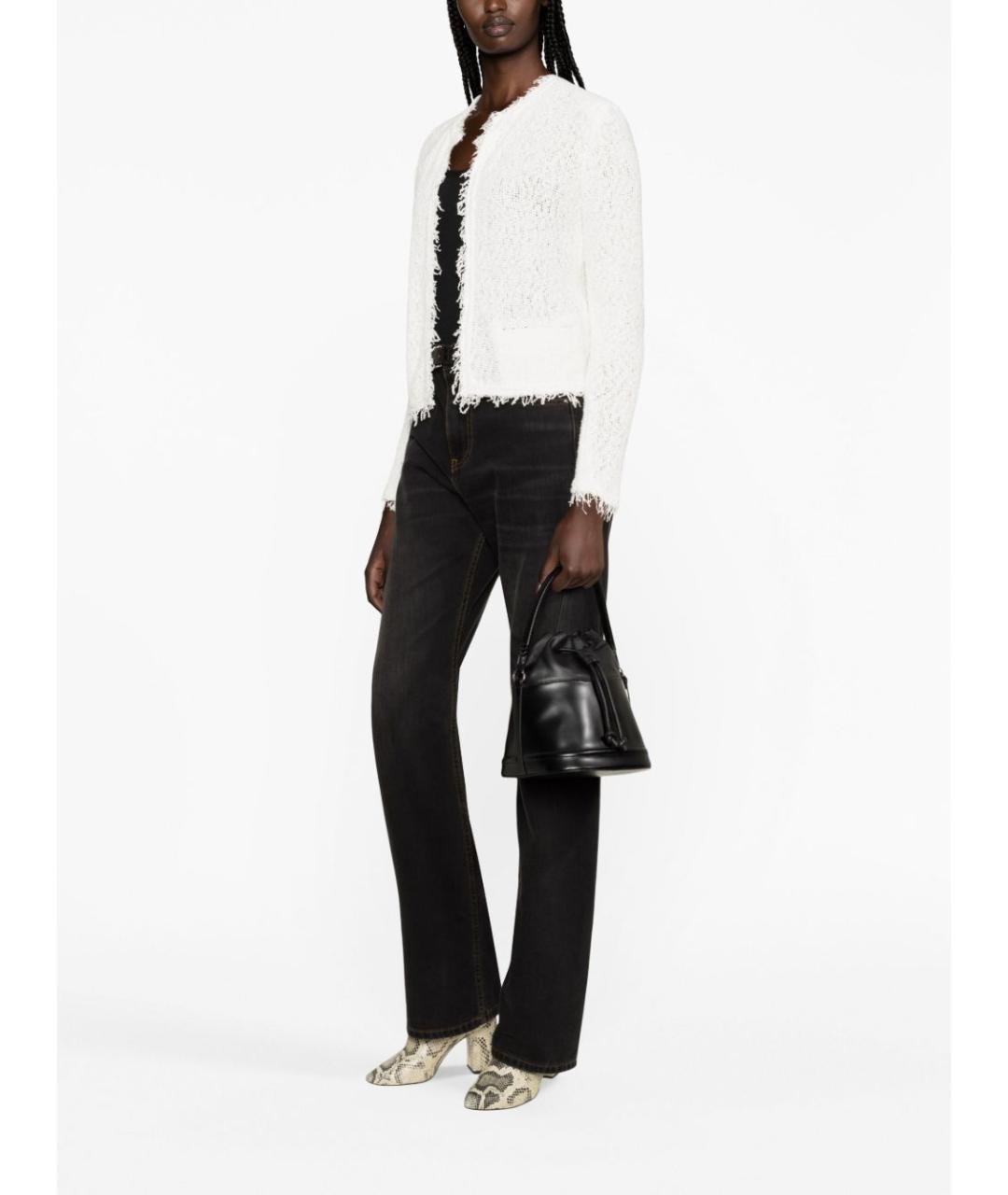 IRO Белая хлопковая куртка, фото 3