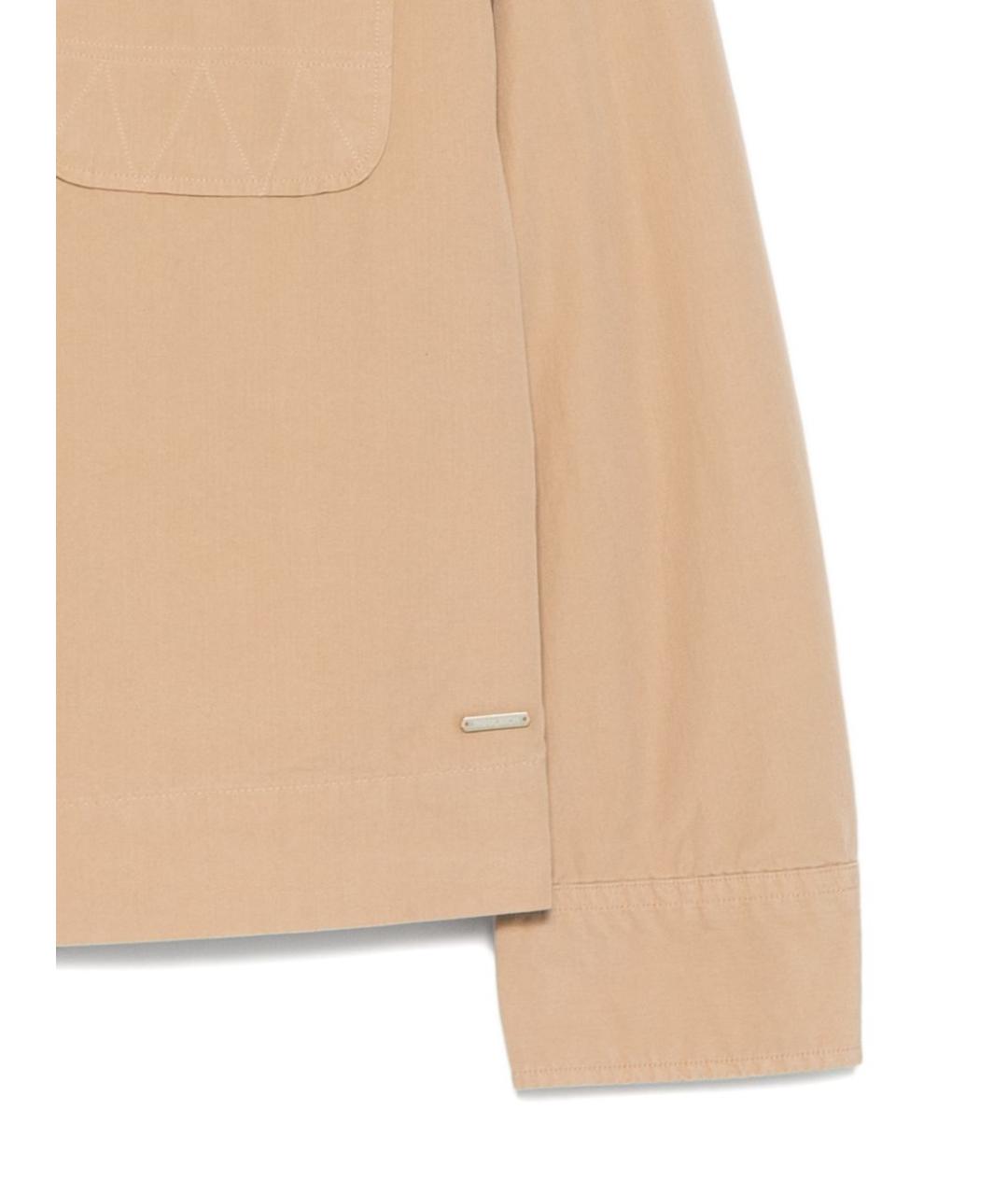 WOOLRICH Бежевая хлопковая куртка, фото 3