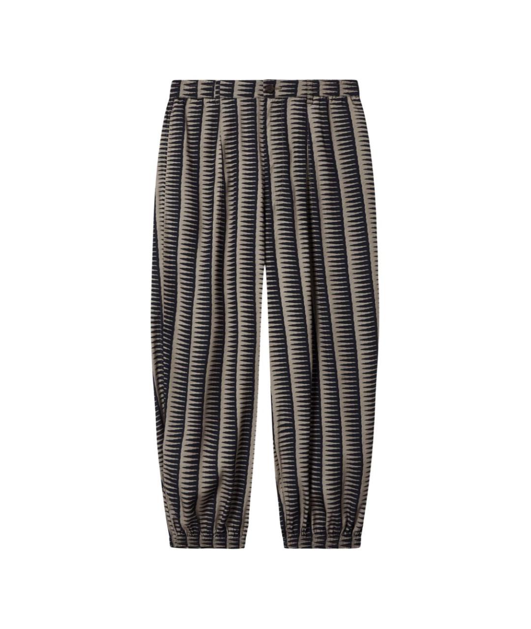 EMPORIO ARMANI Синие повседневные брюки, фото 1