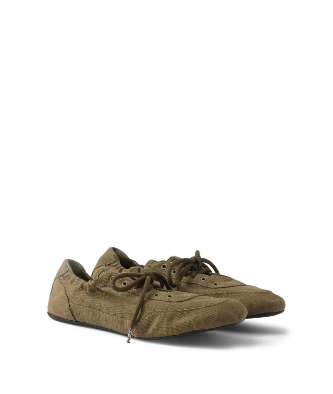 PRADA Текстильные кроссовки, фото 3