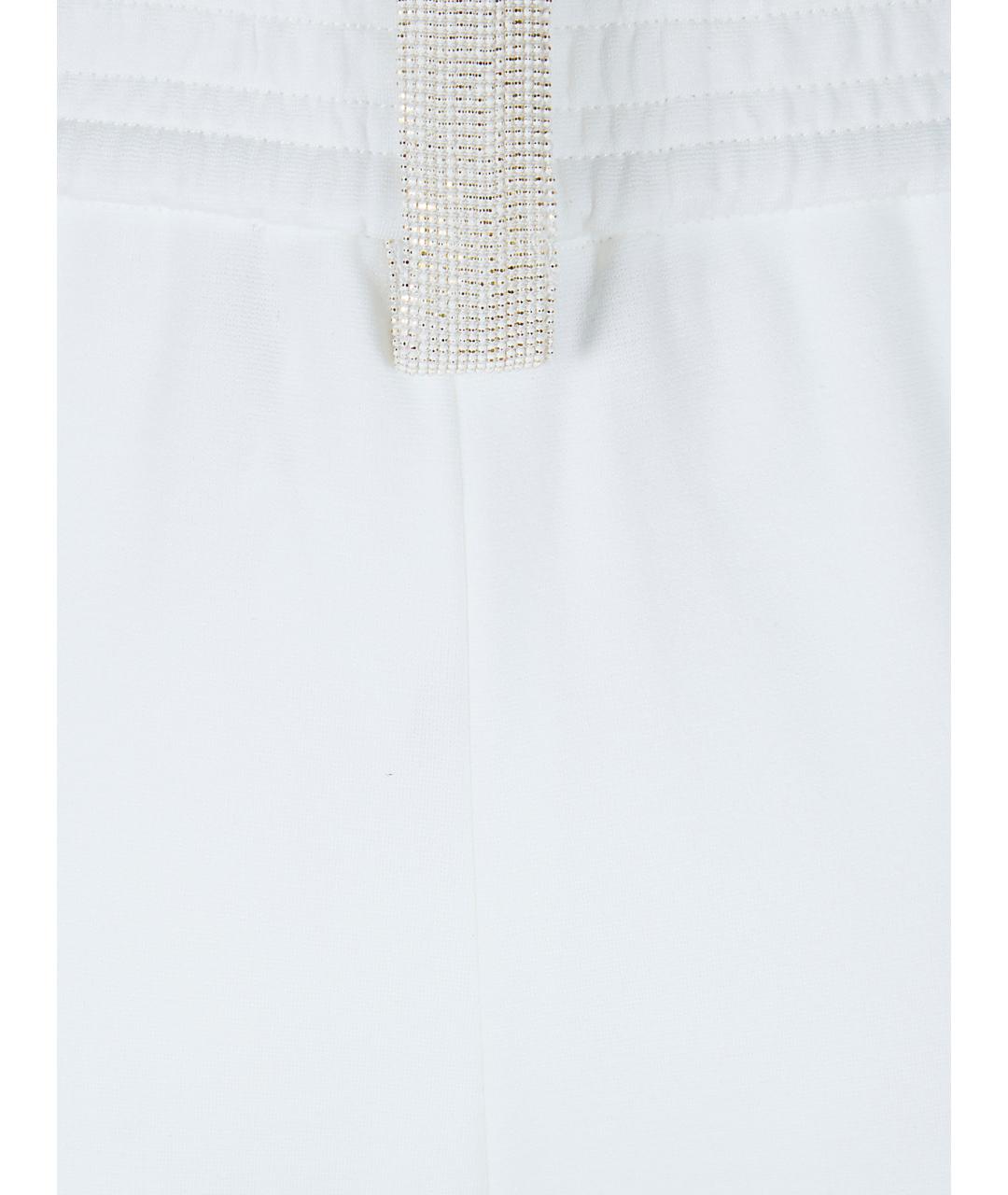 FABIANA FILIPPI Белые вискозные прямые брюки, фото 3