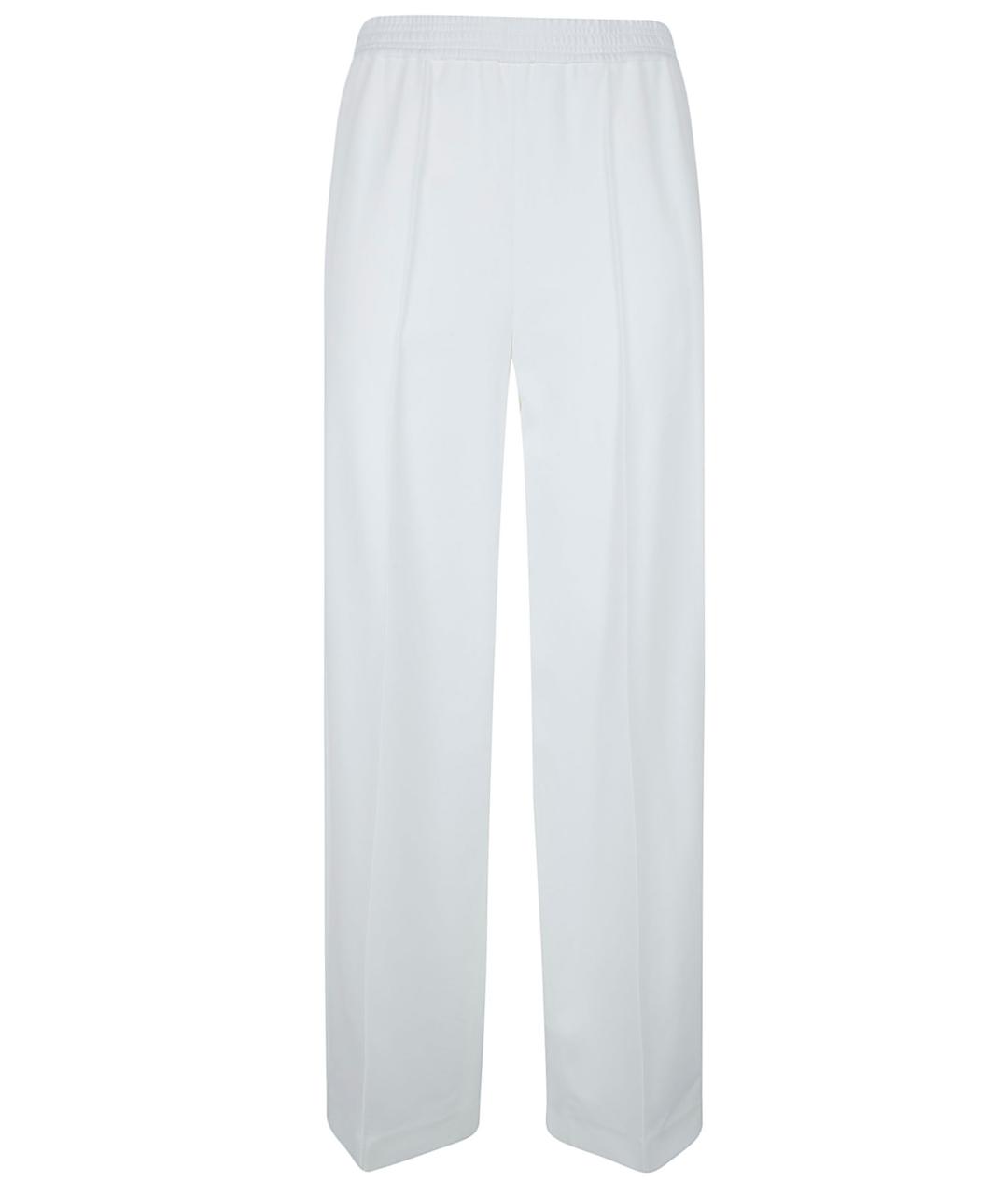 FABIANA FILIPPI Белые вискозные прямые брюки, фото 1