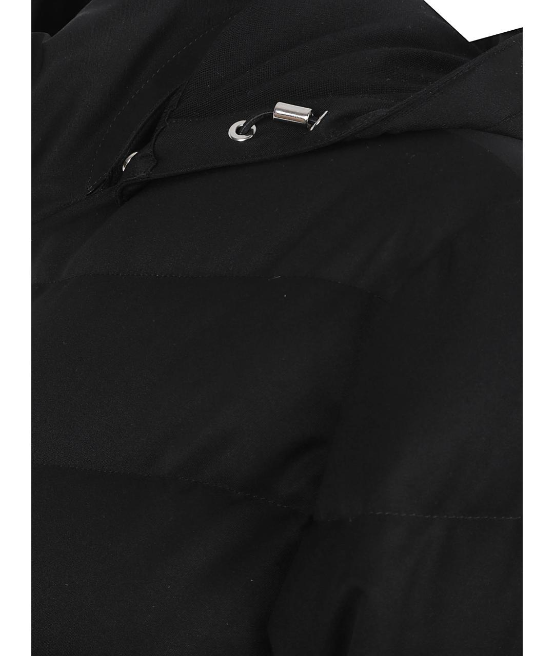 ZEGNA Черный полиэстеровый пуховик, фото 2