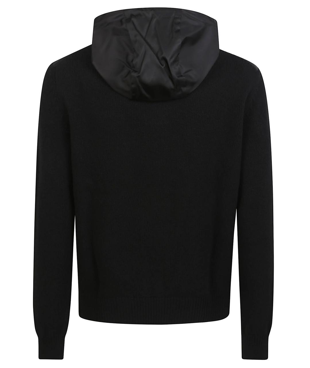 PRADA Черная шерстяная куртка, фото 2