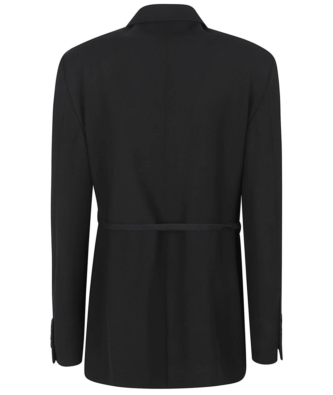 BALENCIAGA Черный шерстяной жакет/пиджак, фото 3