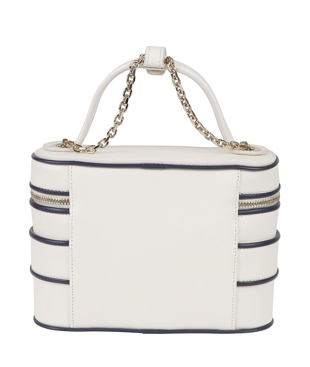 ROGER VIVIER Белая кожаная сумка тоут, фото 2