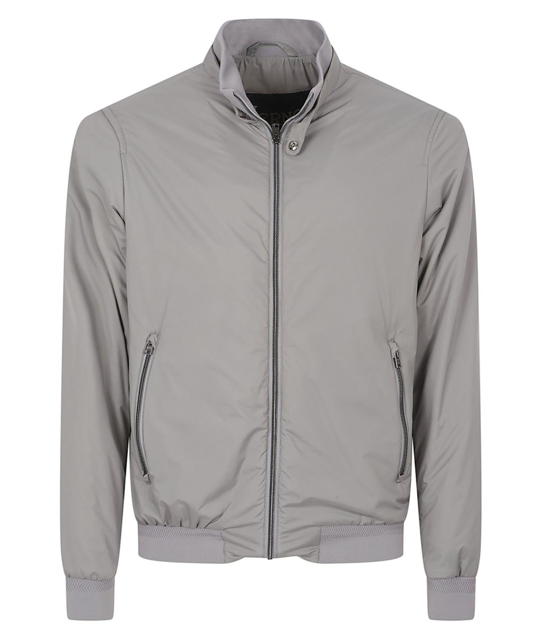 HERNO Серая полиамидовая куртка, фото 1