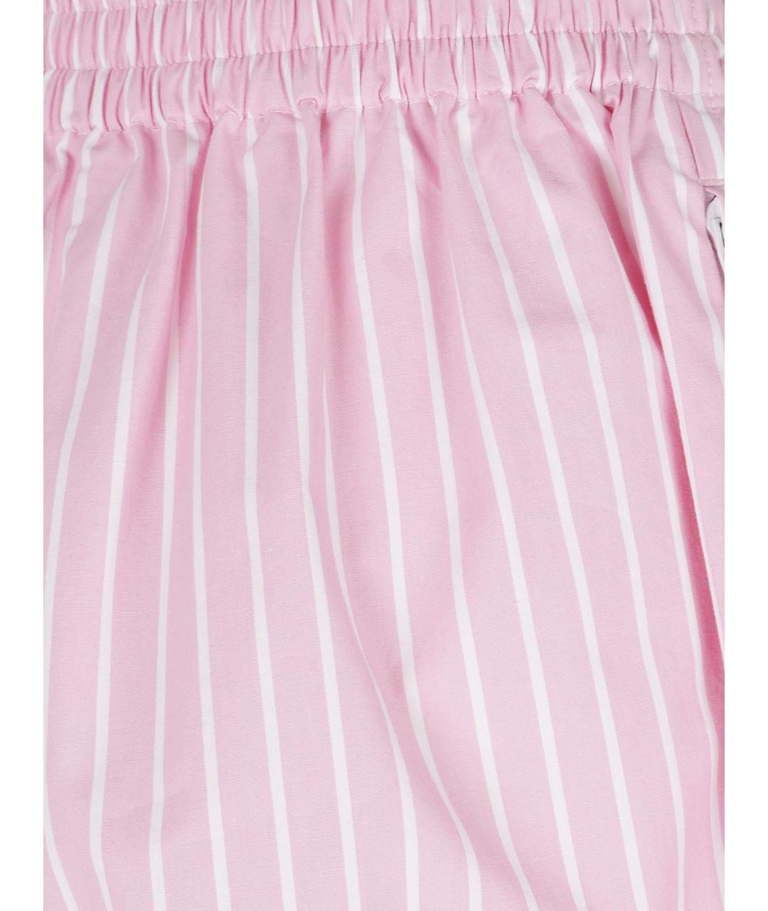 BALENCIAGA Розовые хлопковые шорты, фото 2