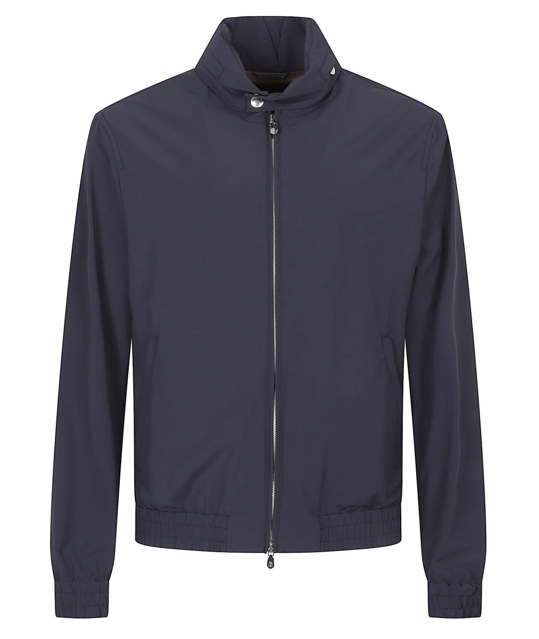 BRUNELLO CUCINELLI Синяя полиамидовая куртка, фото 1