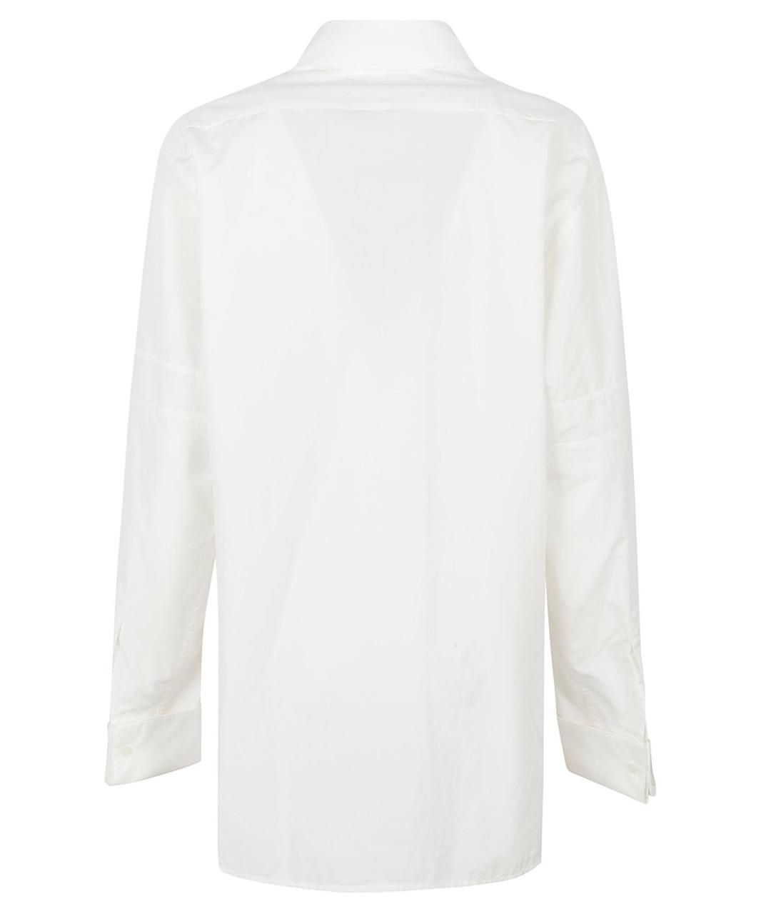 MAISON MARGIELA Бежевая хлопковая рубашка, фото 3