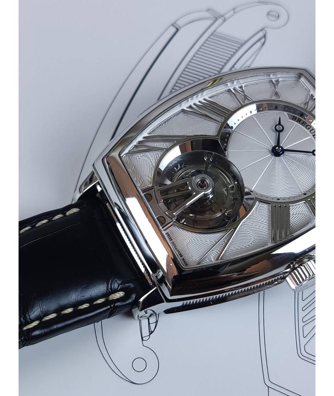 Breguet Серебряные металлические часы, фото 5