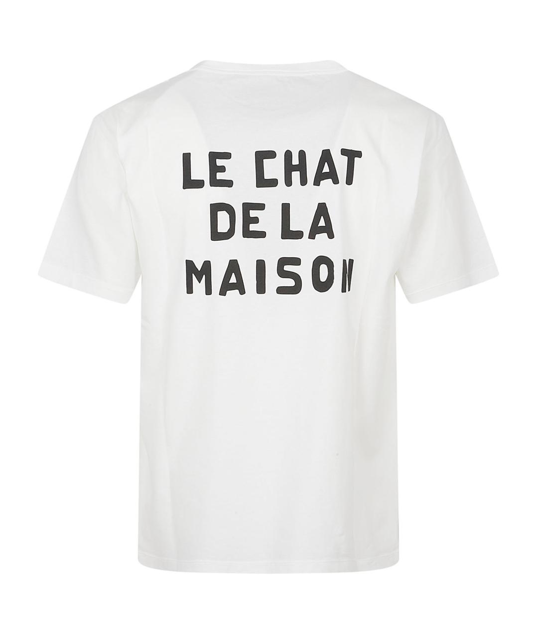 VALENTINO Белая хлопковая футболка, фото 3