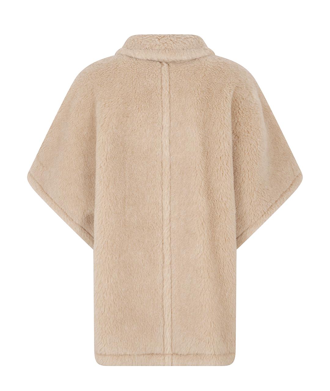 MAX MARA Бежевое шерстяное пальто, фото 3