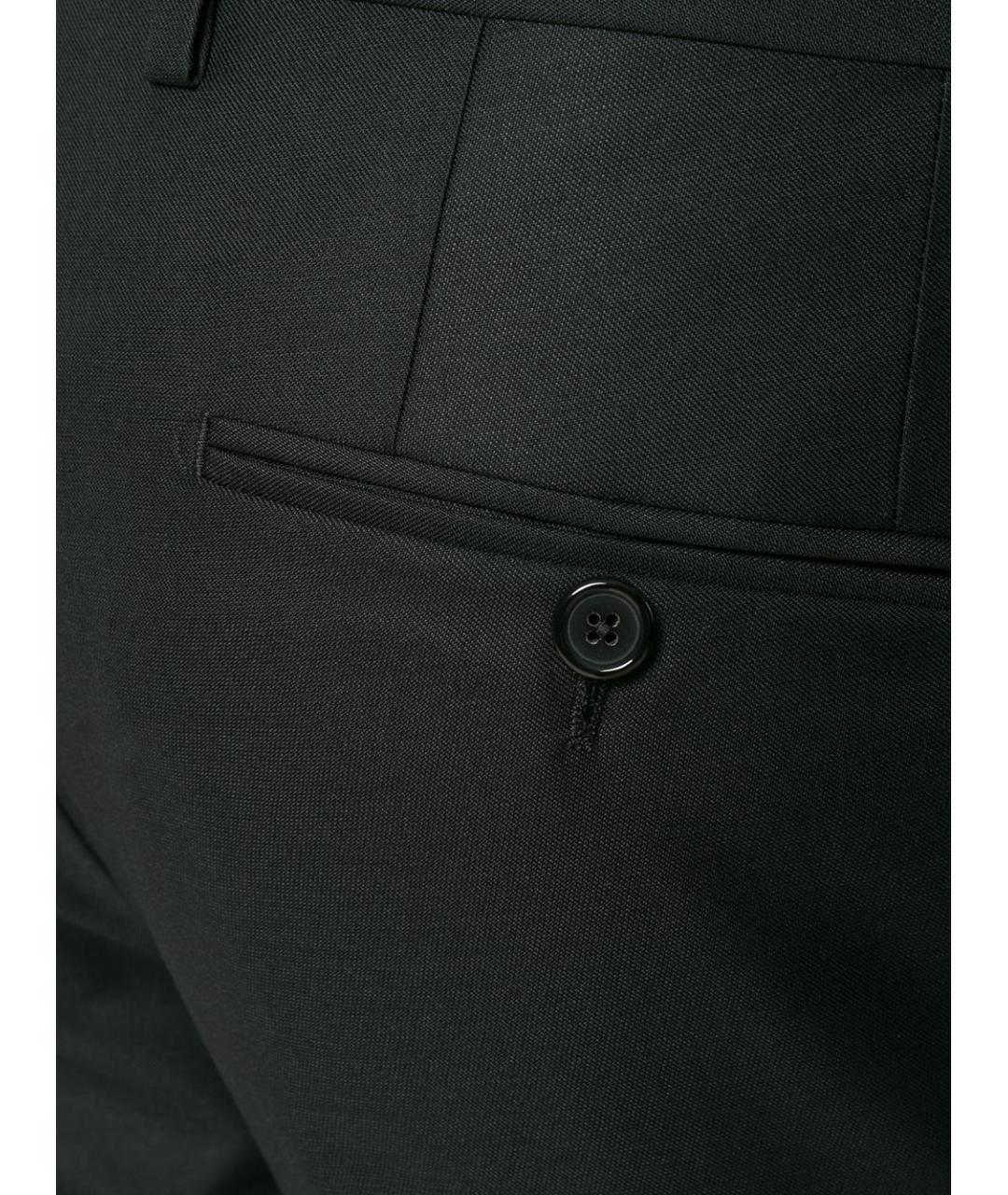 DOLCE&GABBANA Черный классический костюм, фото 6