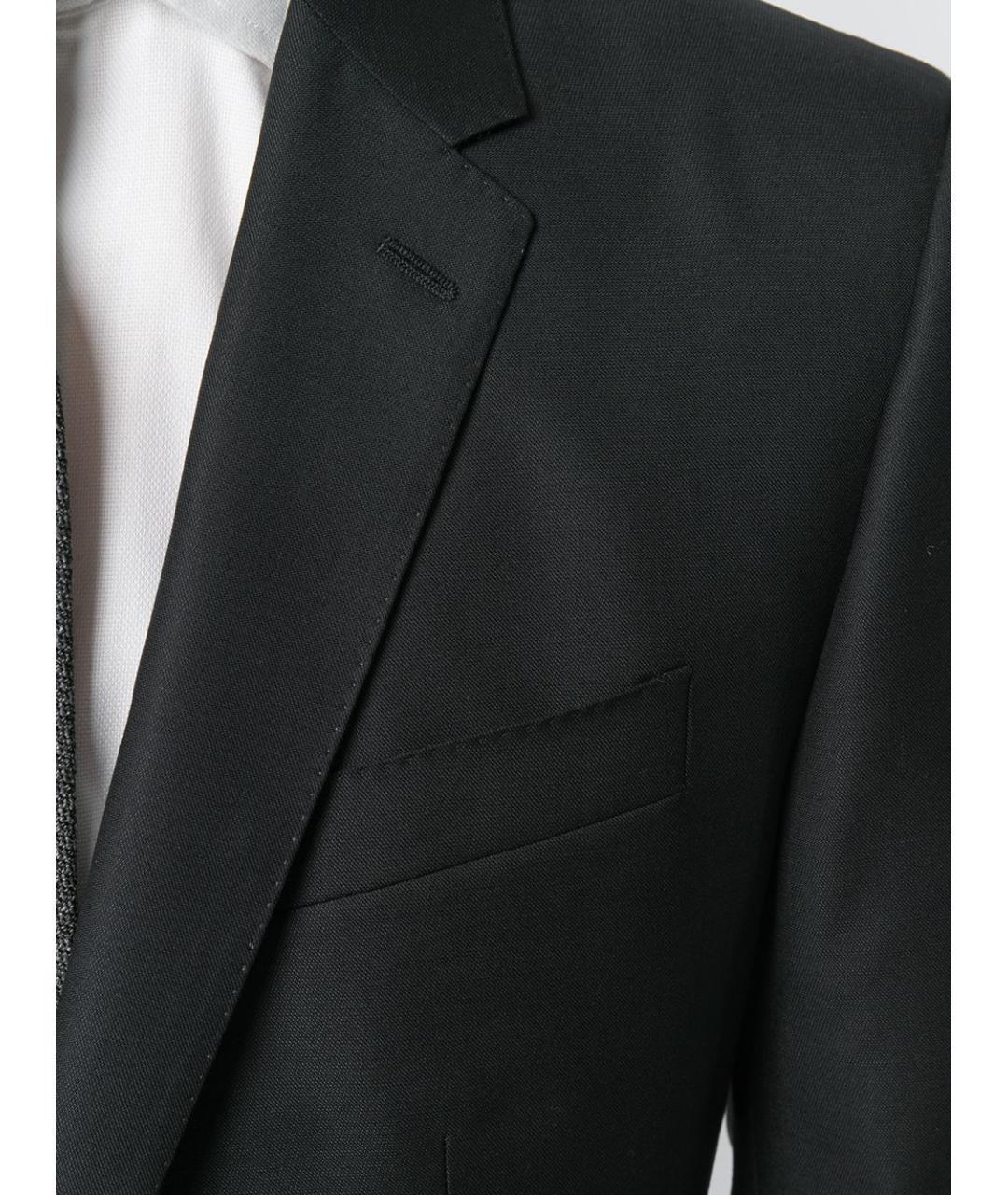 DOLCE&GABBANA Черный классический костюм, фото 5