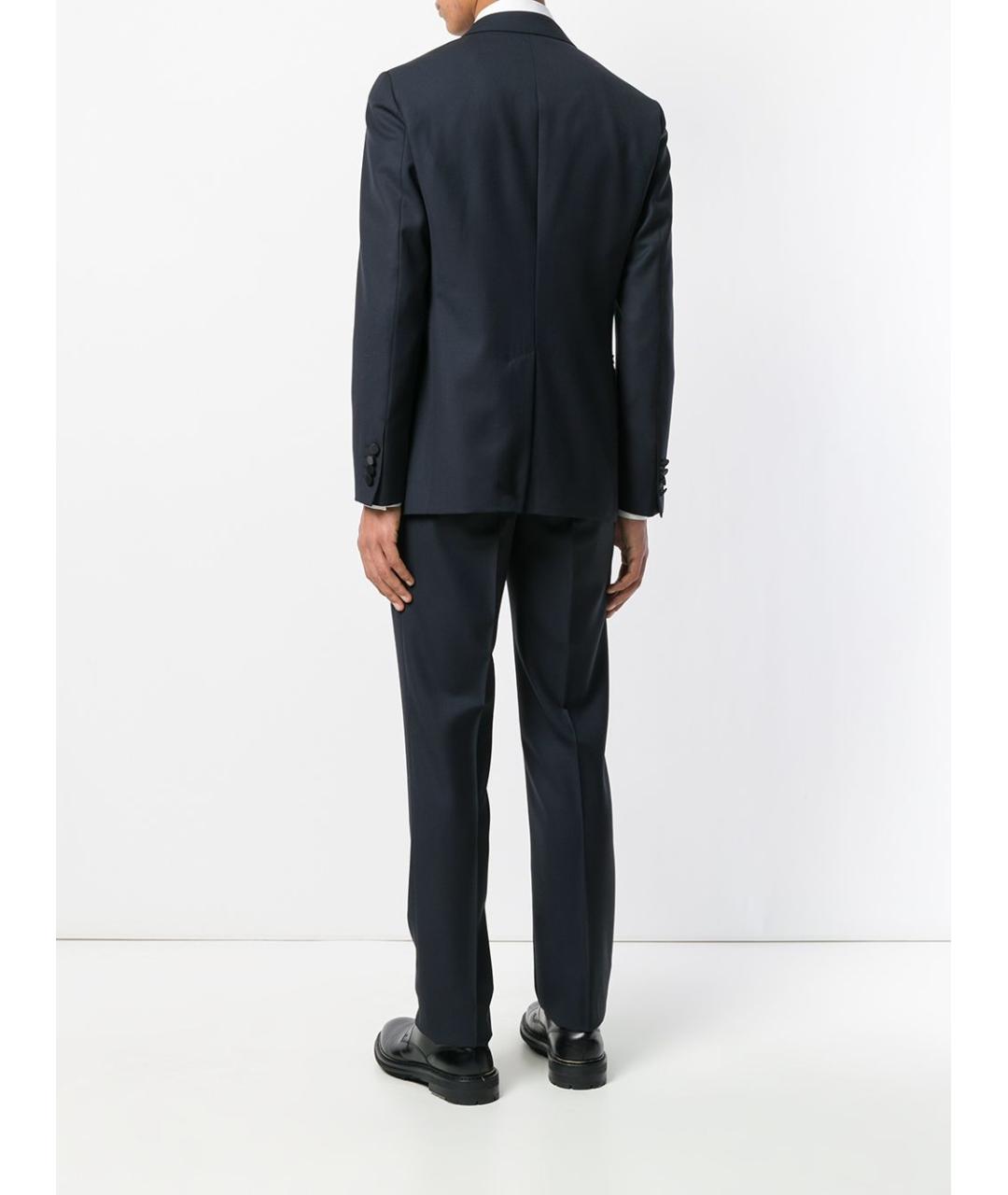 LANVIN Темно-синий классический костюм, фото 4