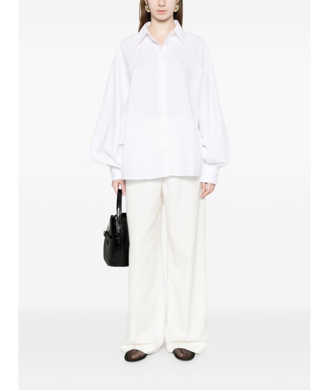 SOSUE Белая хлопковая рубашка, фото 3