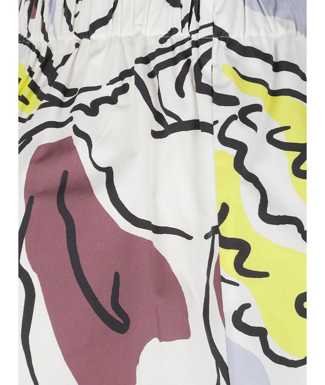 TORY BURCH Мульти хлопковые шорты, фото 2