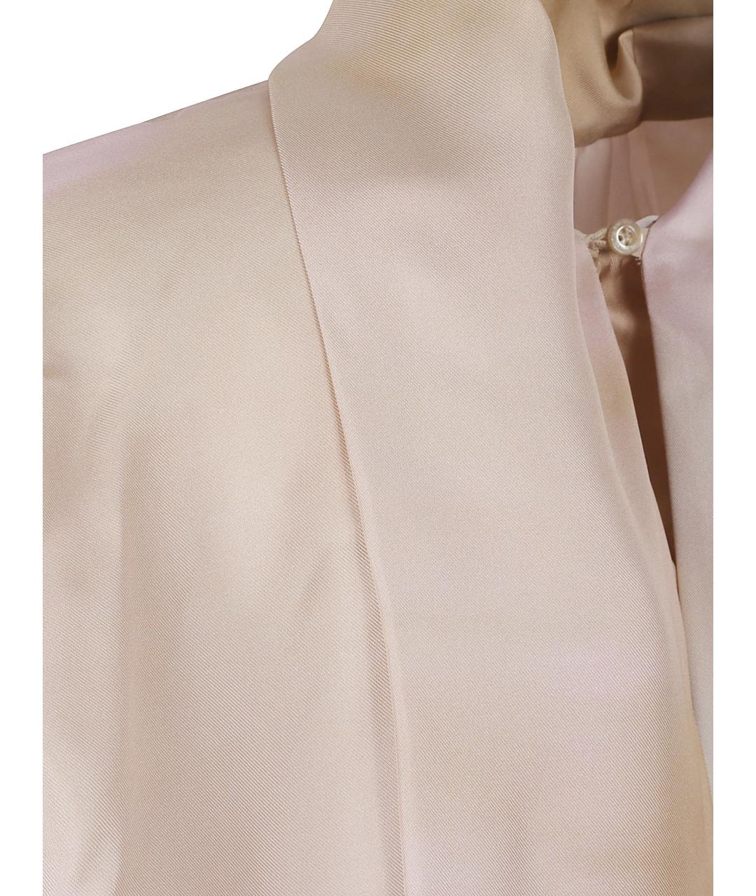 FABIANA FILIPPI Бежевая шелковая блузы, фото 2