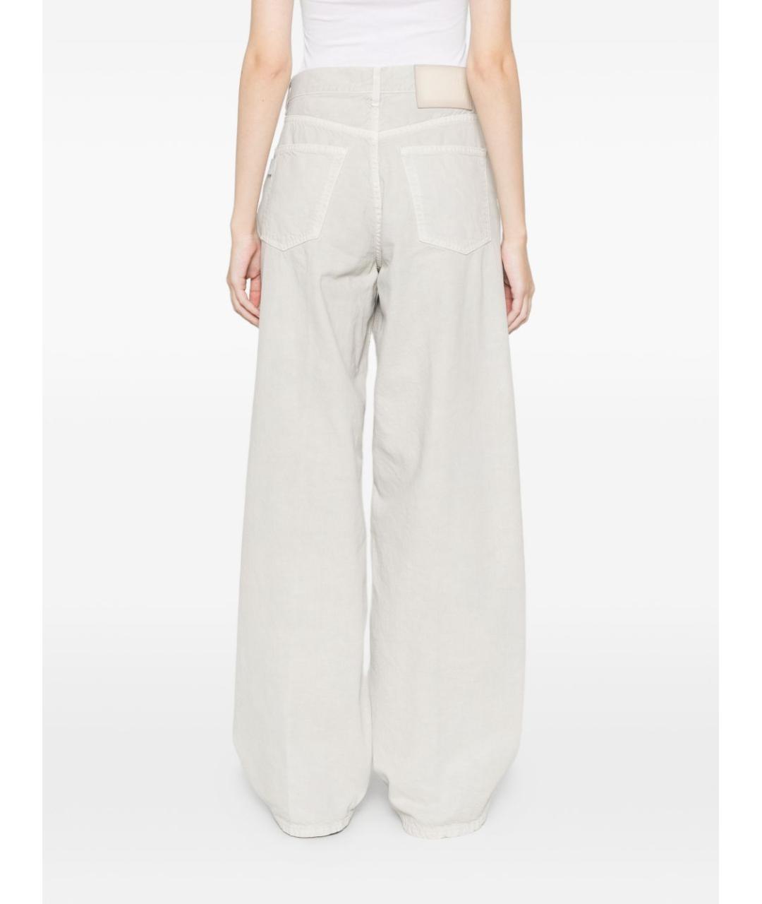 HAIKURE Серые прямые джинсы, фото 4