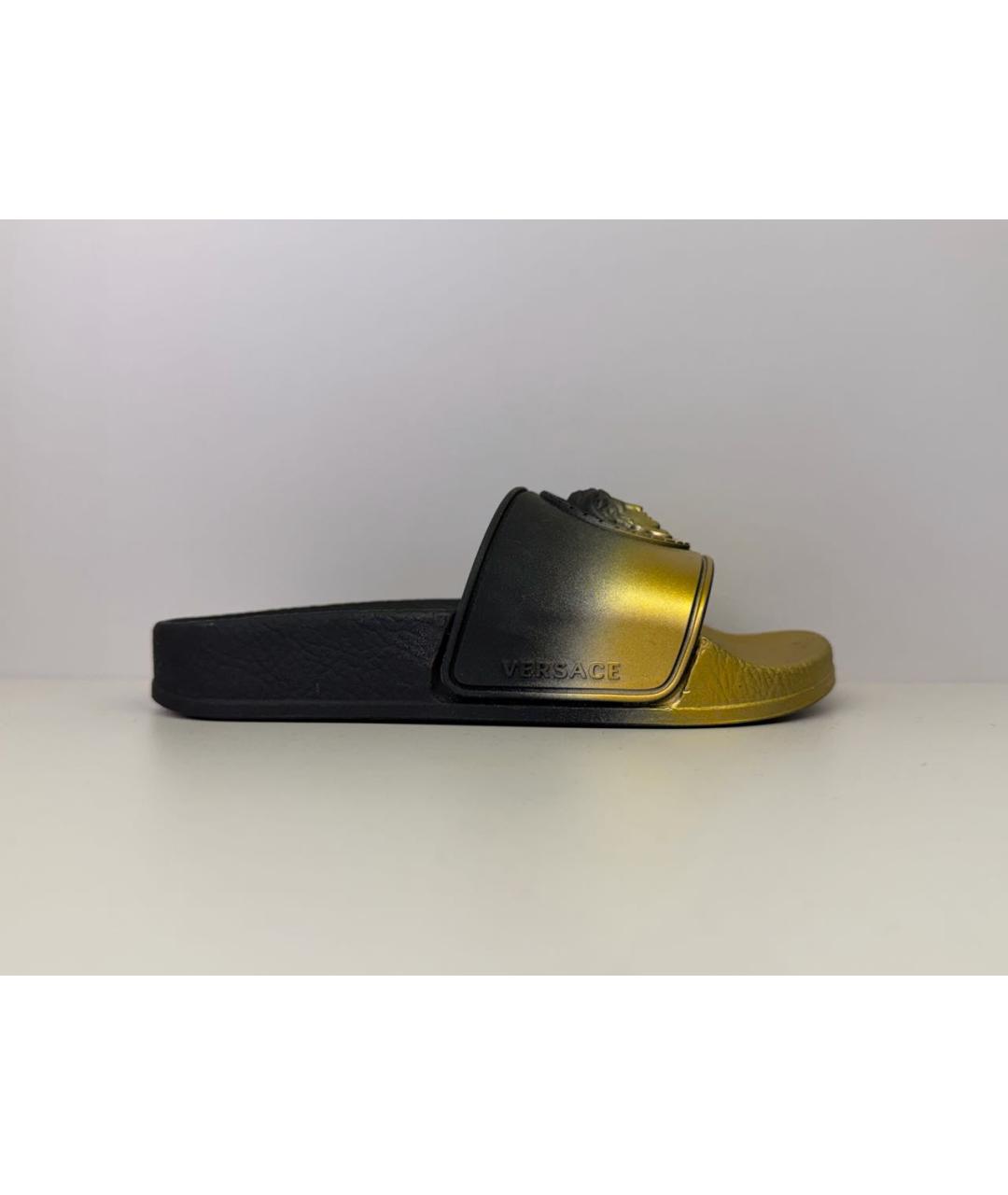VERSACE Мульти резиновые сандалии и шлепанцы, фото 5